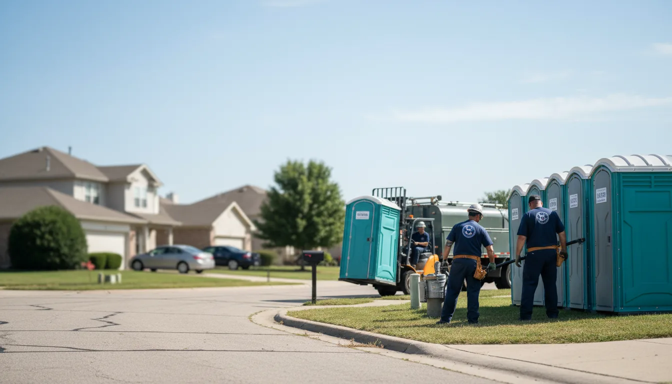 Porta Potty Rental in Sigel, IL near me